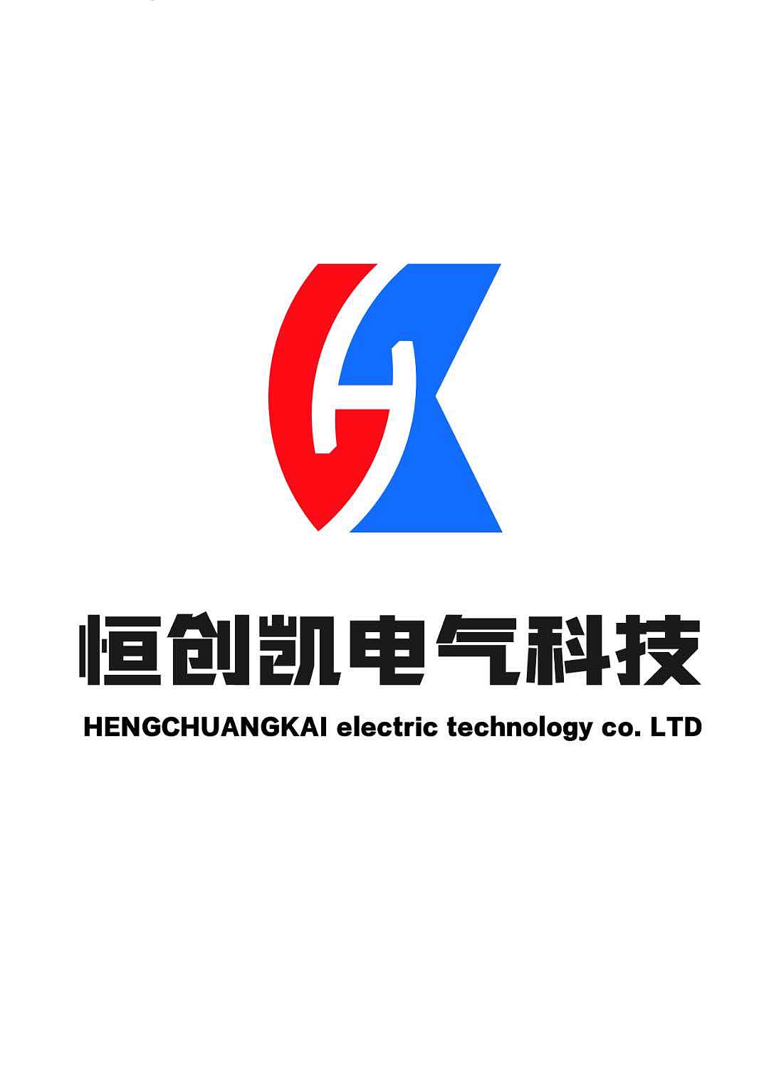 安徽恒创凯电气科技有限公司logo设计