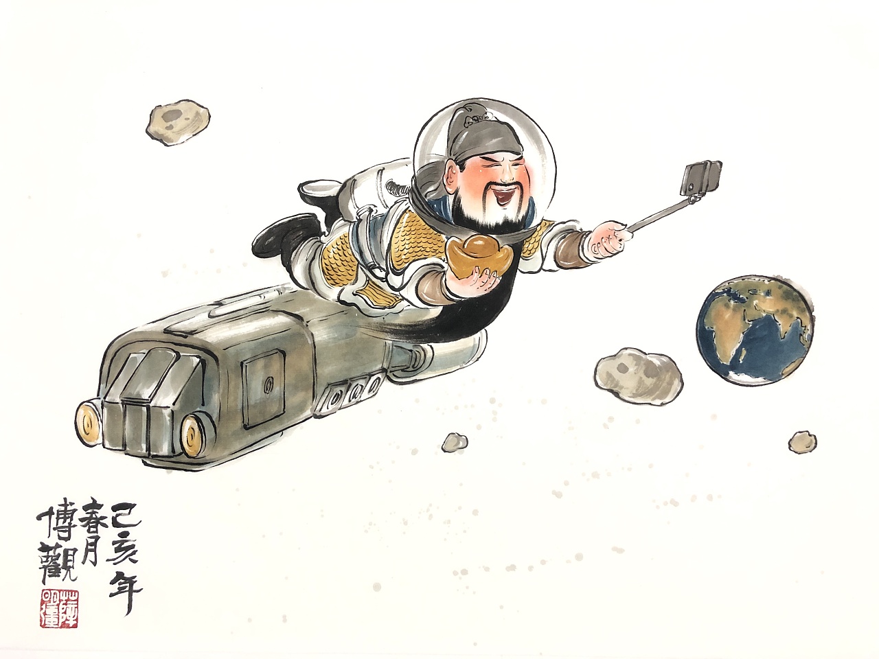 幼三国-原创水墨漫画展 - 原创作品 - 站酷(zcool)