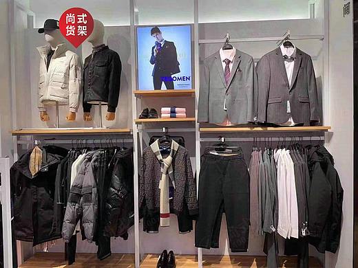 HX快时尚男装货架 尚式KM男装货架厂家直销