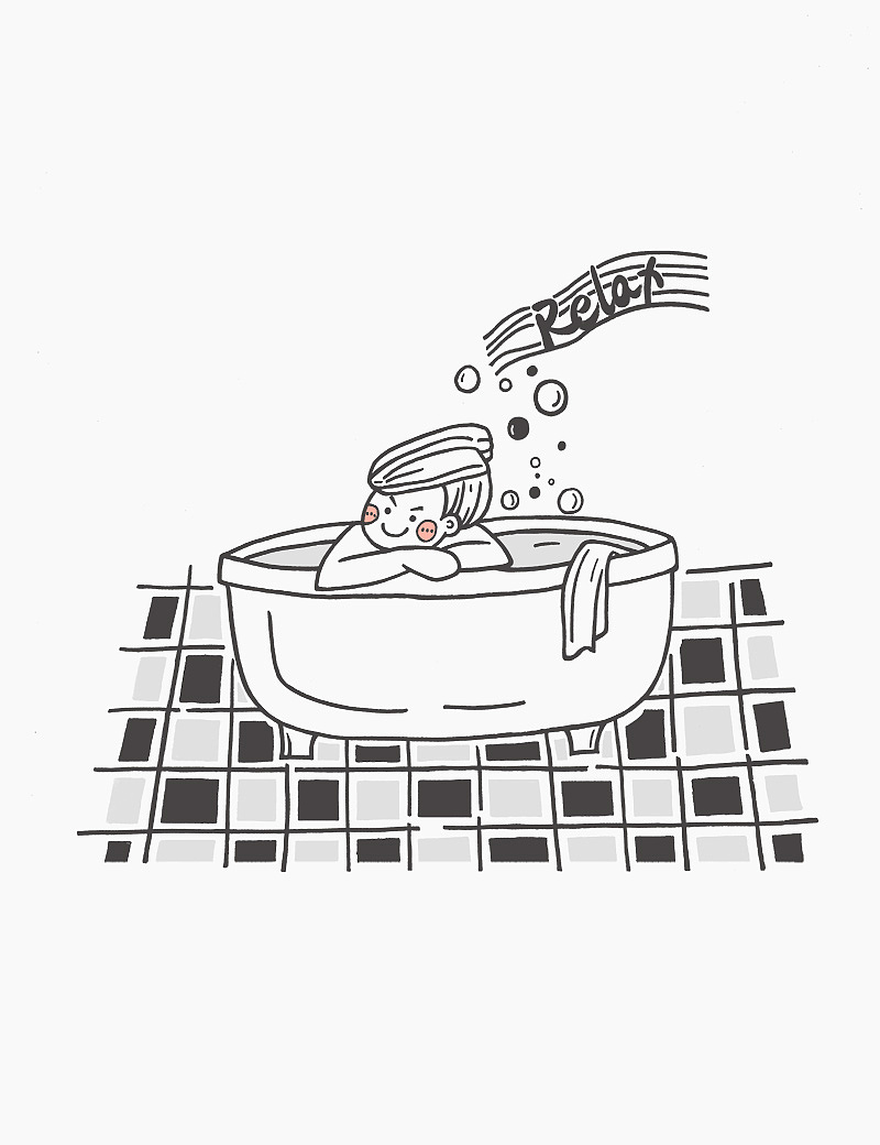 线条风格小插画（图ZMTQyNzM5Njky） - 创作习作 - 站酷设计师咏子禾原创素材 - 站酷ZCOOL