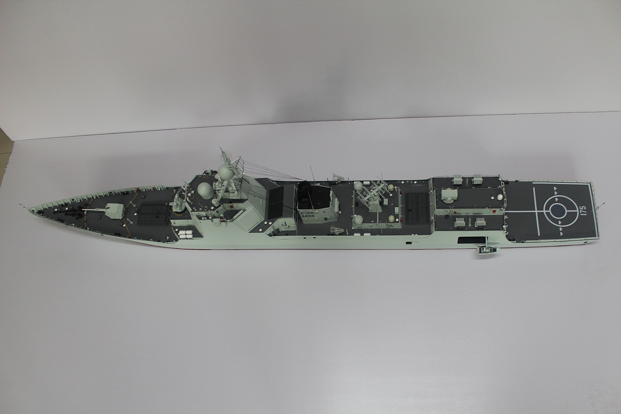 纸质纯手工052D驱逐舰（图ZMjg1MjgzODk2） - 手办/模玩 - 站酷设计师宏图装饰原创素材 - 站酷ZCOOL