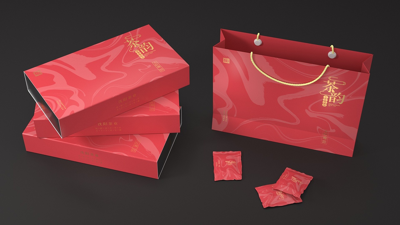 C4D茶叶包装（图ZMjAzNzc4MzQ0） - 包装 - 站酷设计师雨闪闪美学设计原创素材 - 站酷ZCOOL