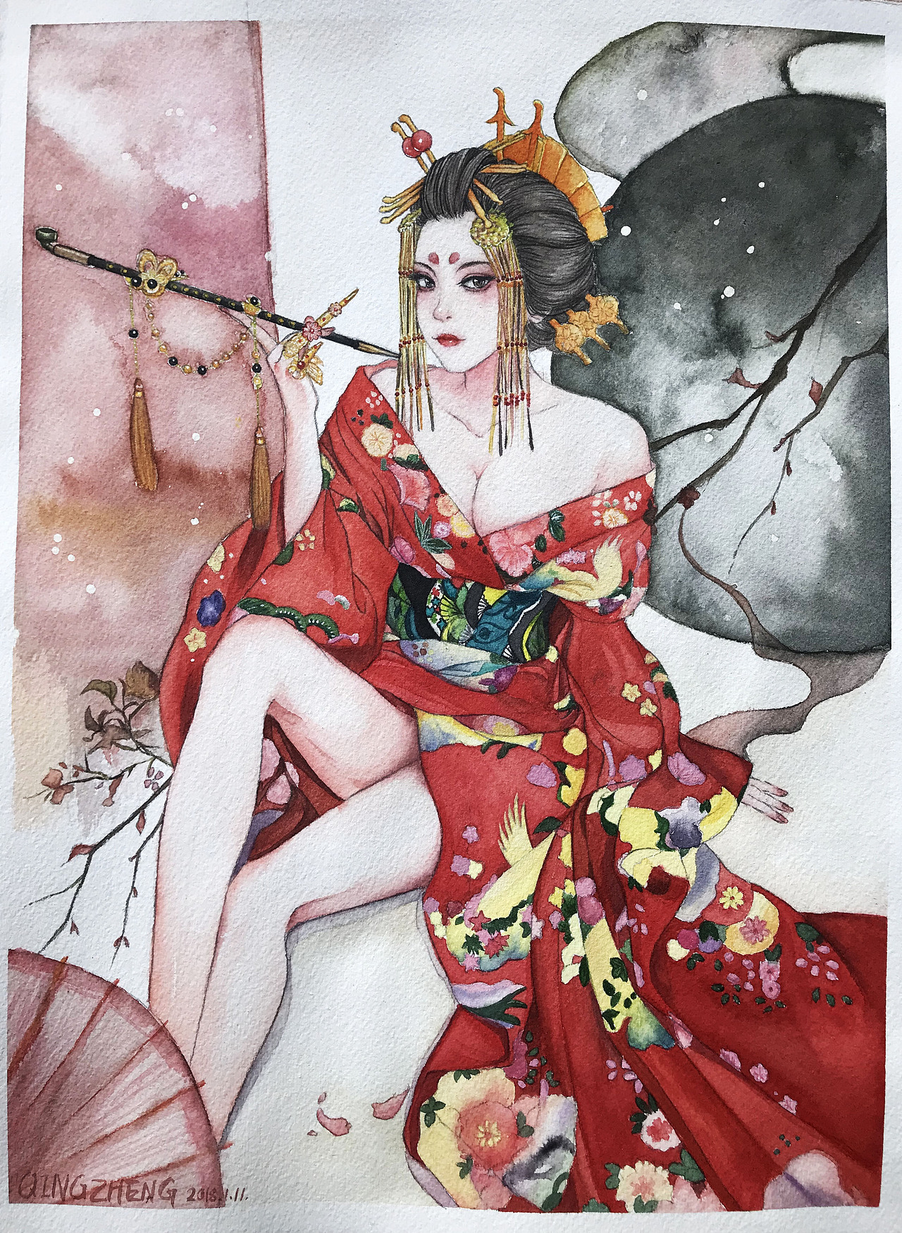 水彩素描作品集（图ZMjEzODUxMzQ0） - 创作习作 - 站酷设计师青争争争_原创素材 - 站酷ZCOOL