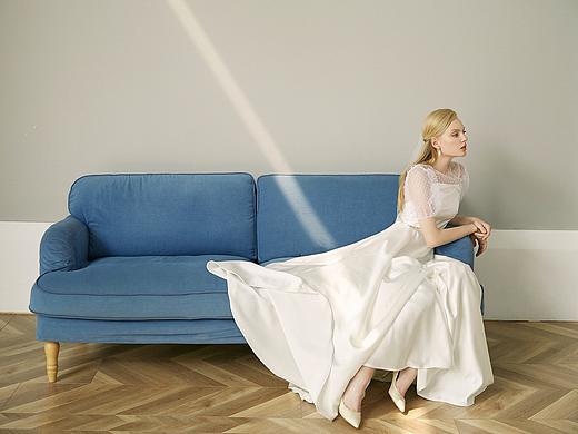 JINNCY独立婚纱定制工作室设计单品——Candy坎蒂