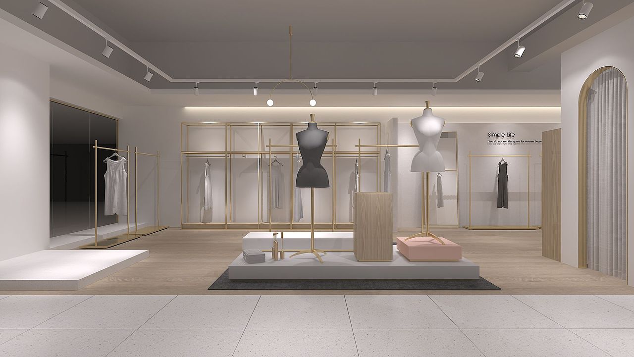 壹诺装饰设计—新作     香芬物语名店女装形象