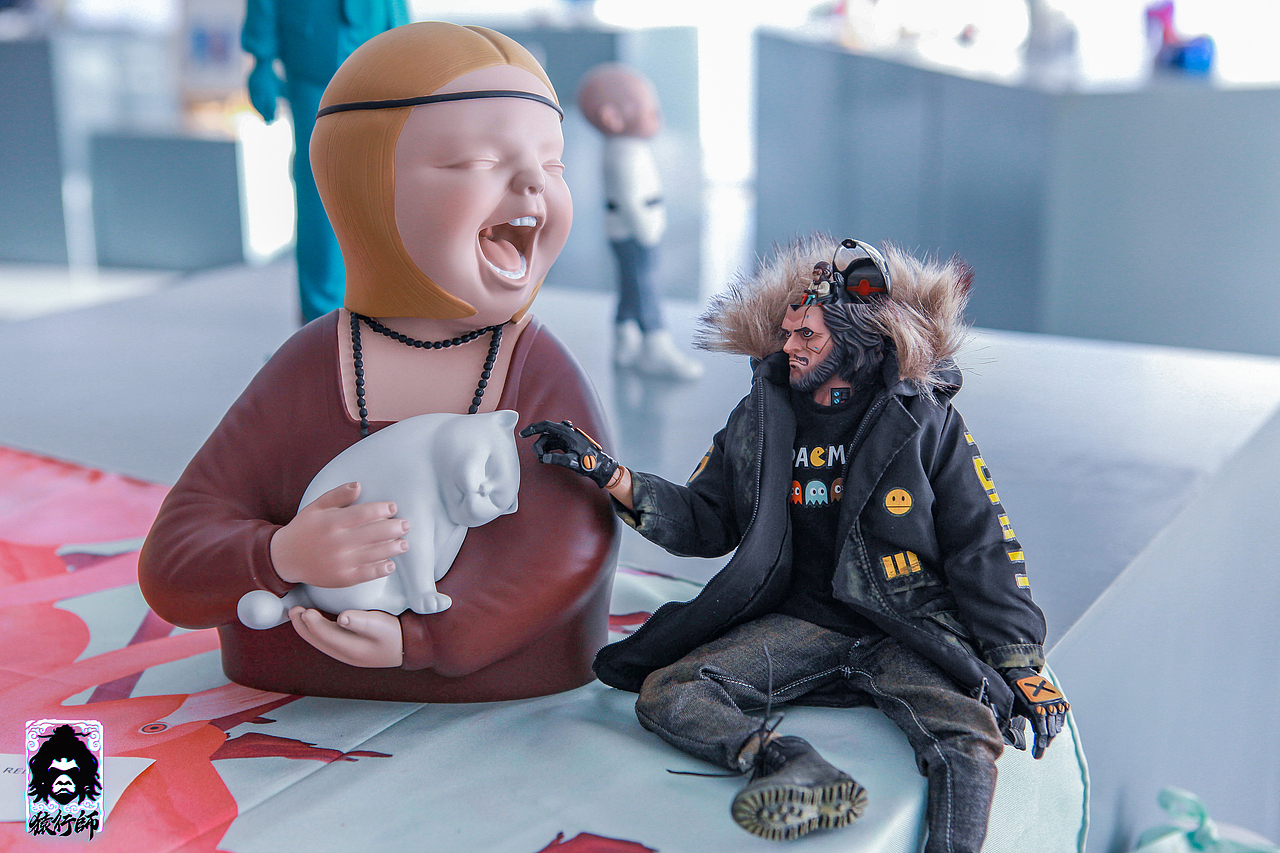 猿行師:自由跳动头雕外拍第二弹