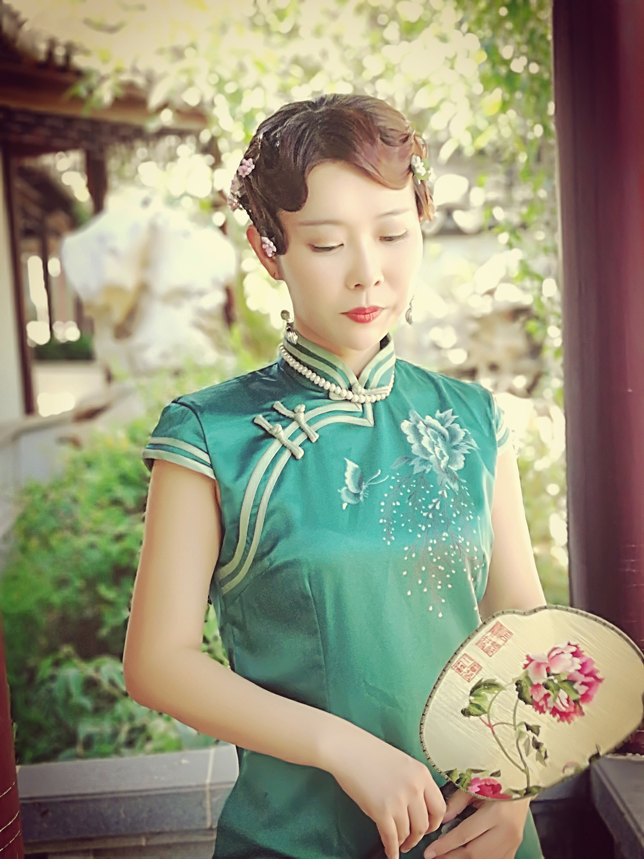 民国造型手推波纹