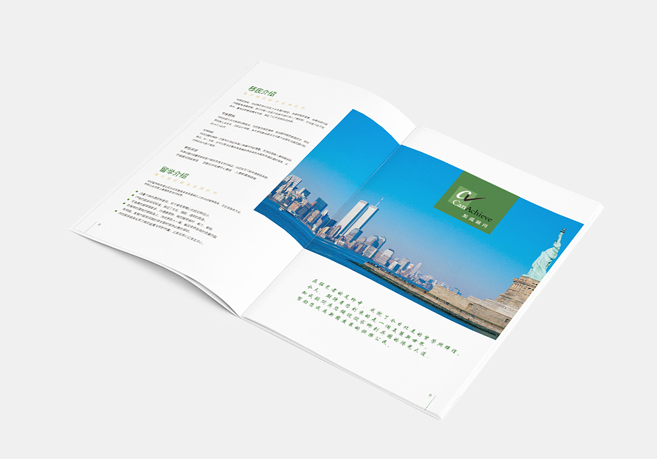 上海加成顾问培训样本画册设计