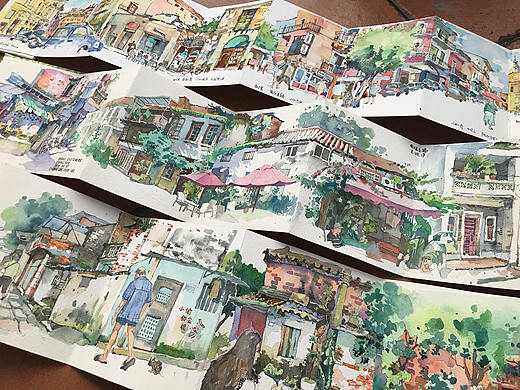 总结2019下半年在广州画的速写