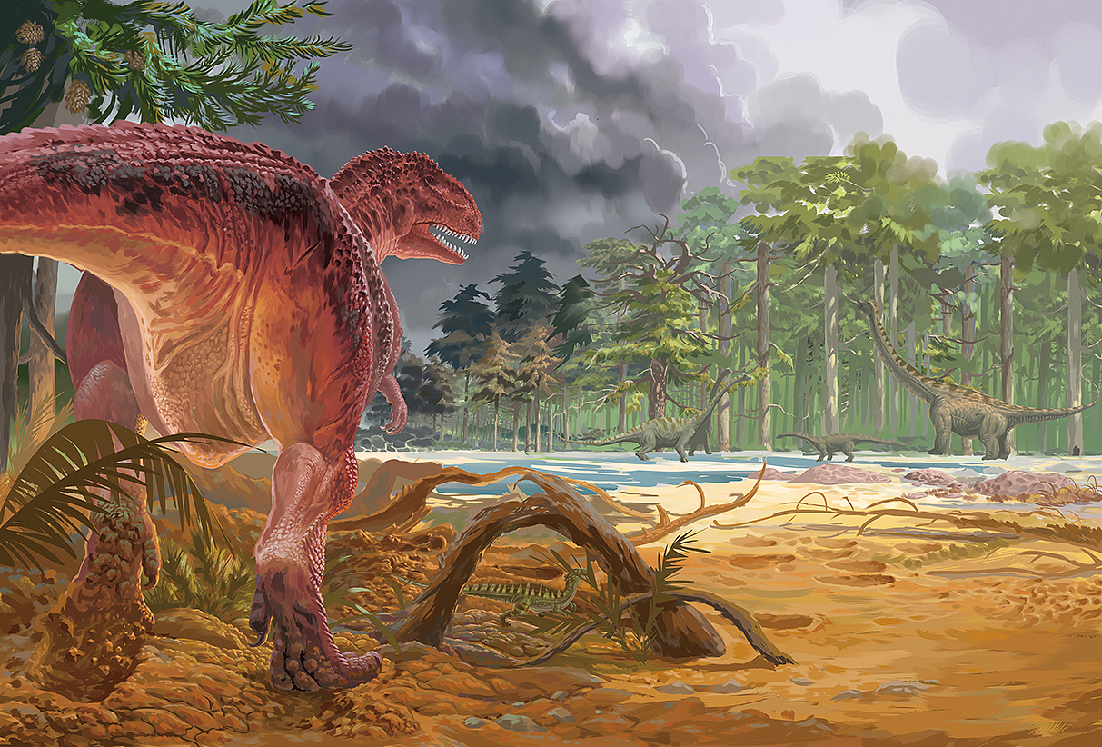 鲨齿龙（图ZMjc3MDAyNDU2） - 绘本 - 站酷设计师第十一种怪物原创素材 - 站酷ZCOOL