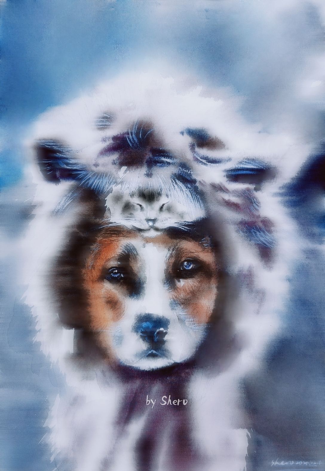 来一泼小可爱（图ZMzIwMTgzOTYw） - 艺术插画 - 站酷设计师Shero刘原创素材 - 站酷ZCOOL