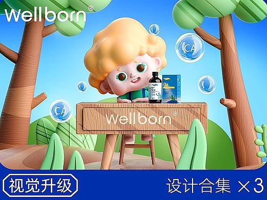 wellborn “威尔邦” 品牌电商视觉升级  三种风格合集
