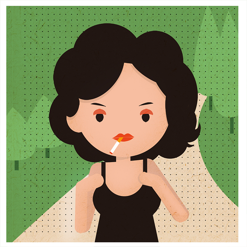 3-9月矢量風(fēng)格人物練習(xí)（圖ZMTI3OTI0MzE2） - 創(chuàng)作習(xí)作 - 站酷設(shè)計(jì)師小青小青呀原創(chuàng)素材 - 站酷ZCOOL