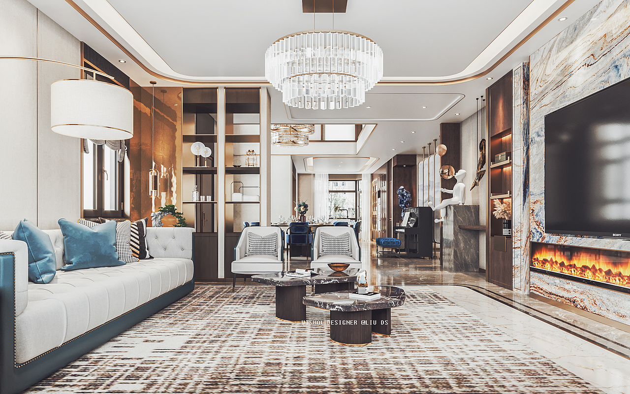 【新中式】别墅设计案例