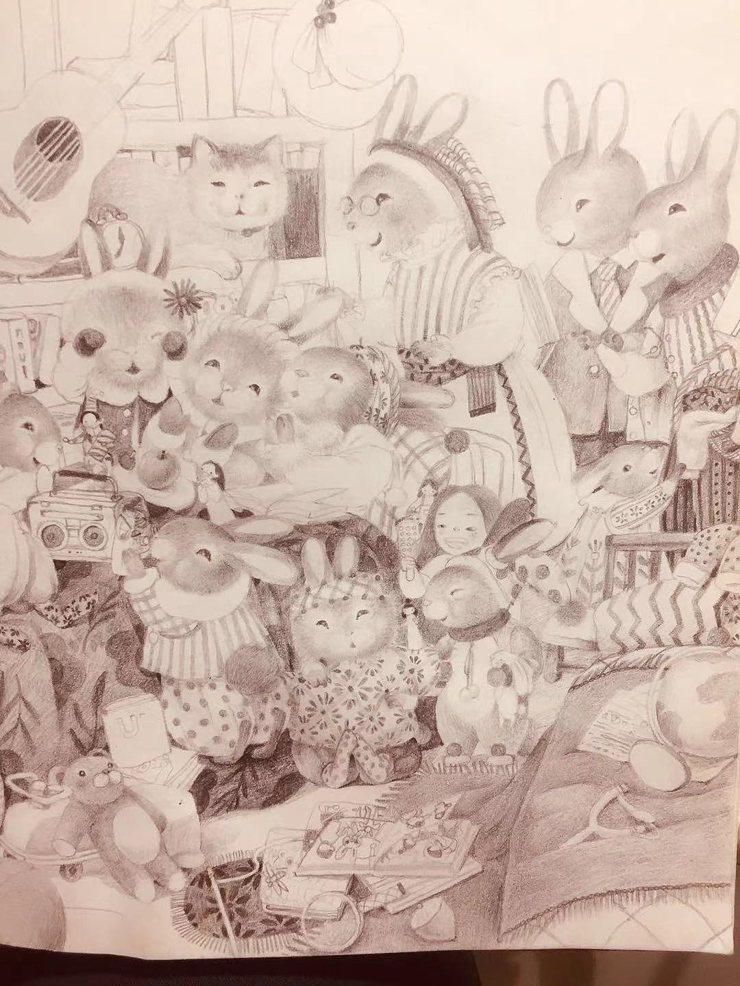 兔子先生一家日常