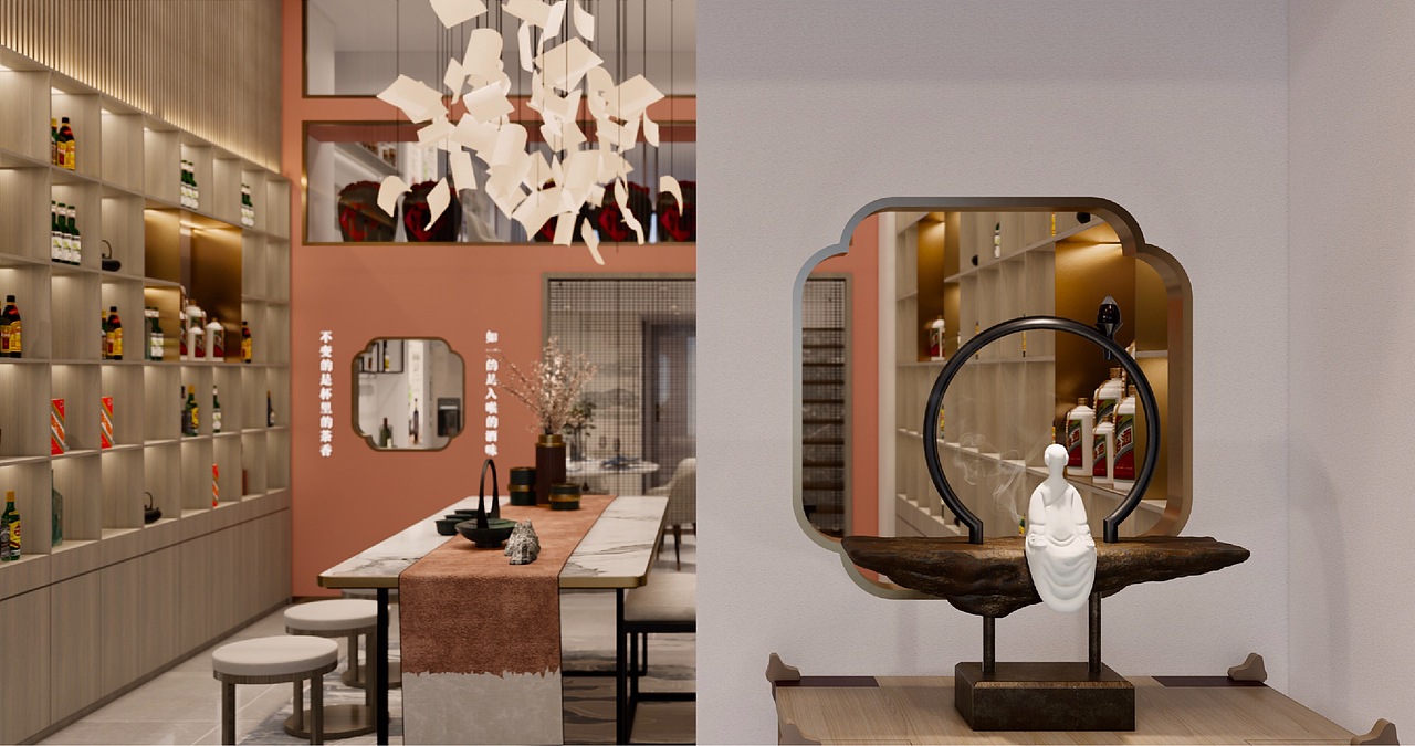 后唐-名酒会-PLAN-A--洋（图ZMjIwODU1ODAw） - 家装设计 - 站酷设计师未空间设计原创素材 - 站酷ZCOOL