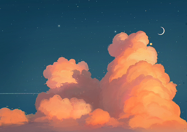 橘子汽水味儿的云朵