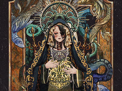 深渊幻谭·克苏鲁主题暗黑插画