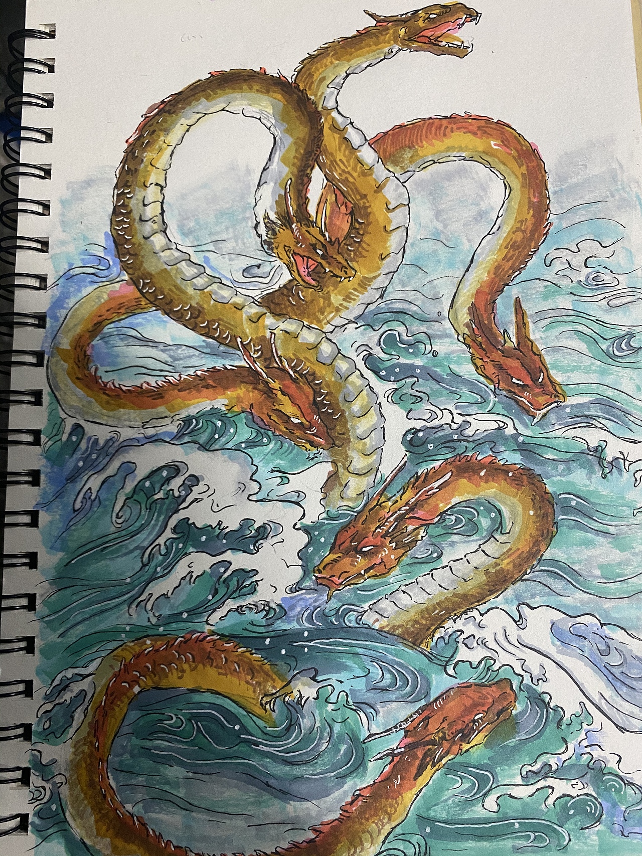 临摹杉泽大大的观山海（图ZMjU1OTc4Njcy） - 绘本 - 站酷设计师Z89465079原创素材 - 站酷ZCOOL