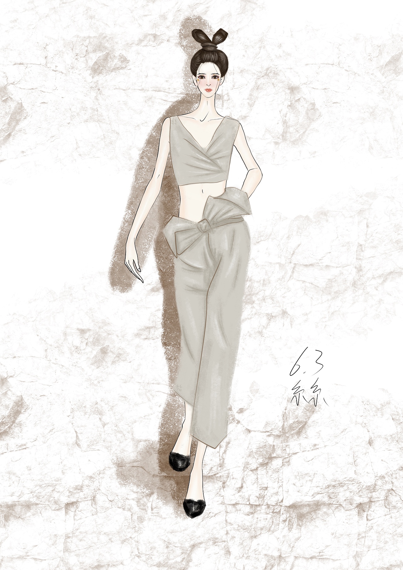 “岩系”服装设计