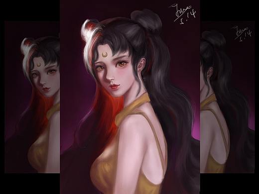 #月亮少女#