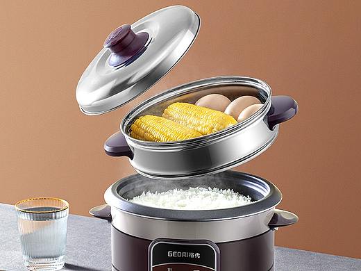 小家电拍摄｜融享电饭煲详情页场景图拍摄设计