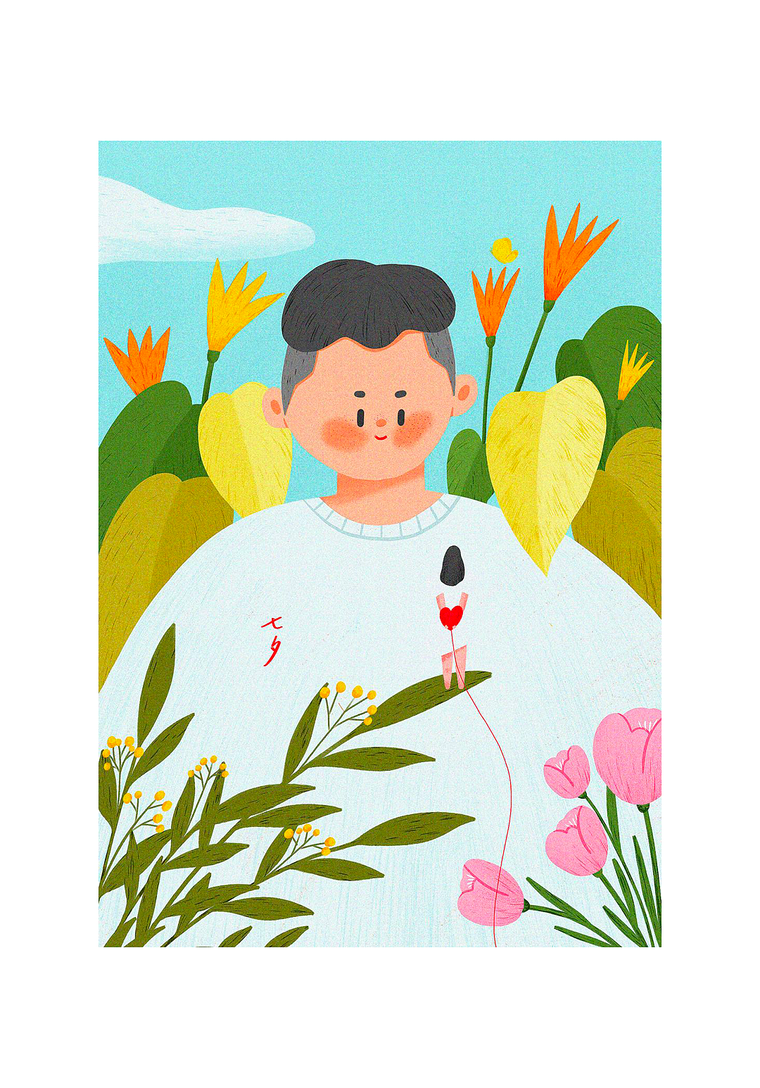 9月插畫合集（圖ZMjI2MTI4NzA0） - 商業(yè)插畫 - 站酷設(shè)計師Tinnybones原創(chuàng)素材 - 站酷ZCOOL