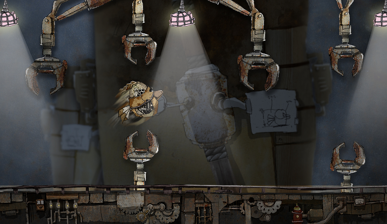 逃离工厂游戏美术