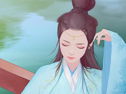 窈窕淑女（个人主页-ZMjgzODA2MjA=） - 创作习作 - 站酷设计师梦牵魂原创素材 - 站酷ZCOOL