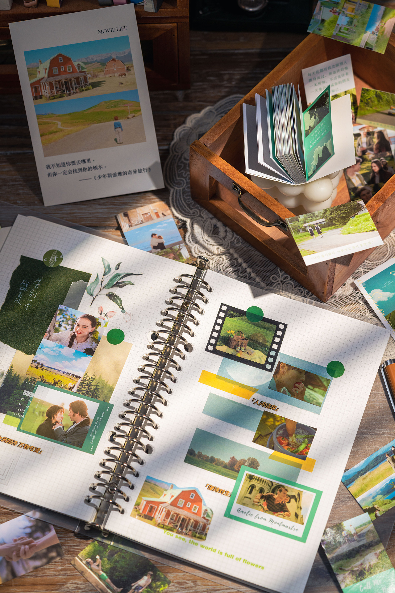 产品摄影 | 文创系列电影主题手帐素材贴纸