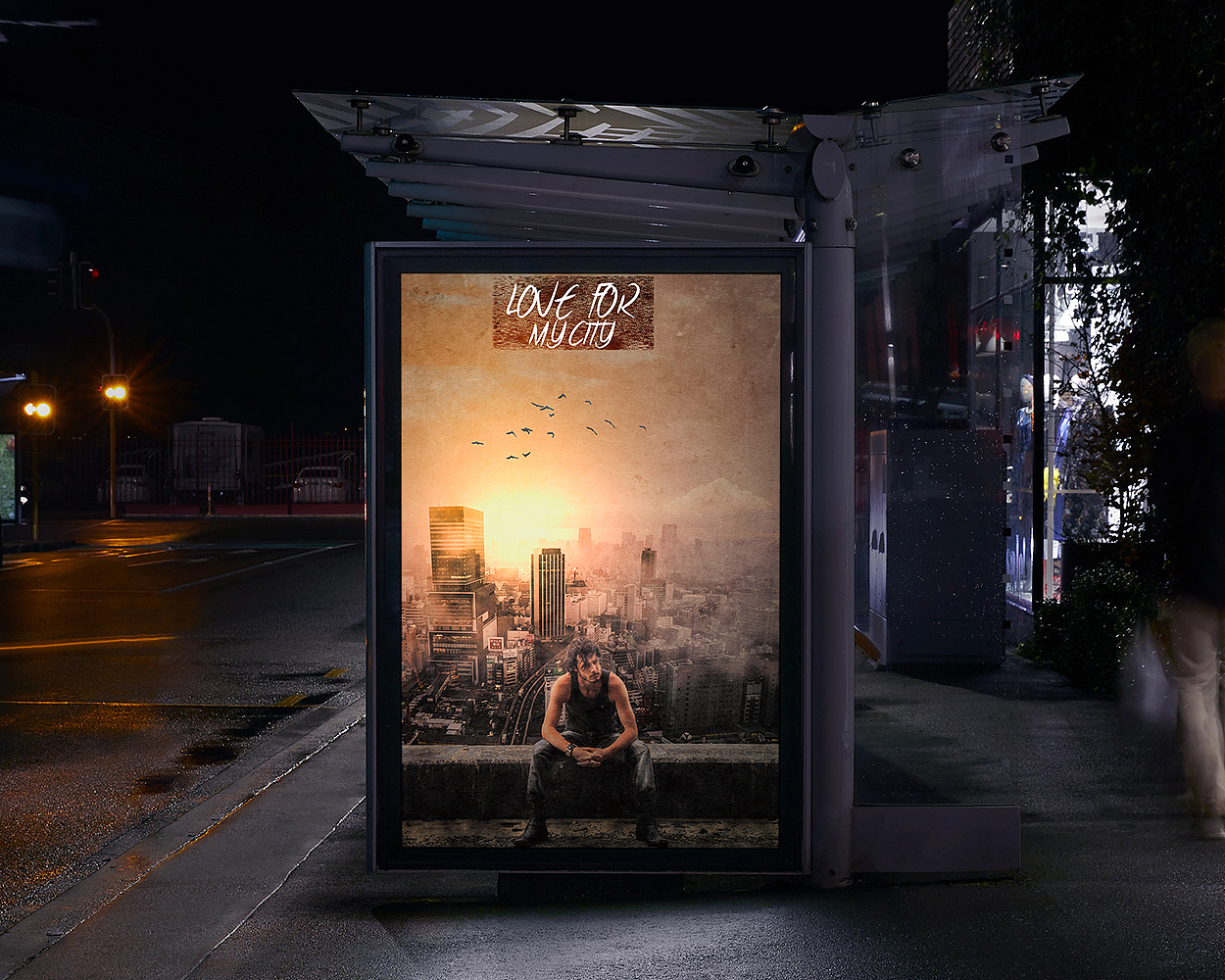 我爱我的城市电影海报（图ZMjE0MDY2MTgw） - 海报 - 站酷设计师平面设计手艺人原创素材 - 站酷ZCOOL