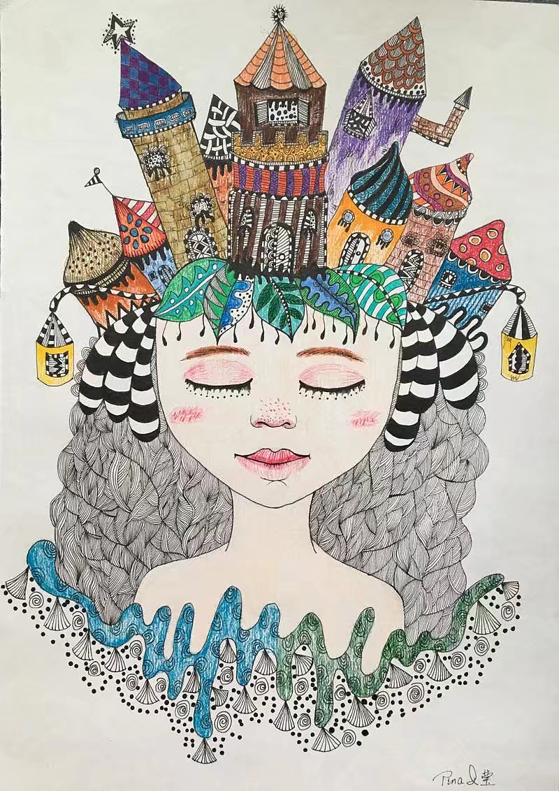 彩色的世界（图ZODg2MjUxMDg=） - 儿童插画 - 站酷设计师梦紫韵原创素材 - 站酷ZCOOL