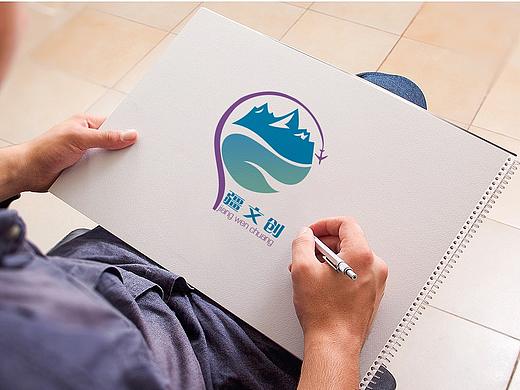 新疆旅游-疆文创旅行logo