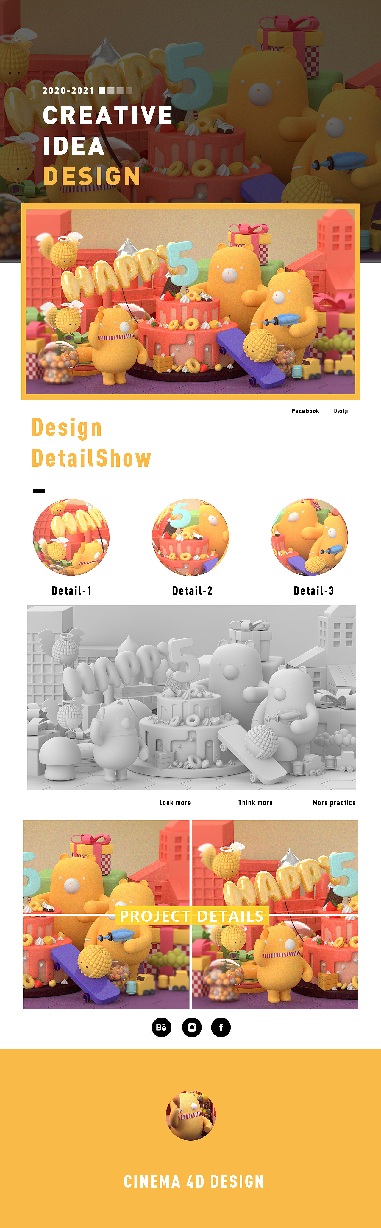 C4D建模（图ZMjE5NDQxNDcy） - 运营设计 - 站酷设计师清风流云原创素材 - 站酷ZCOOL