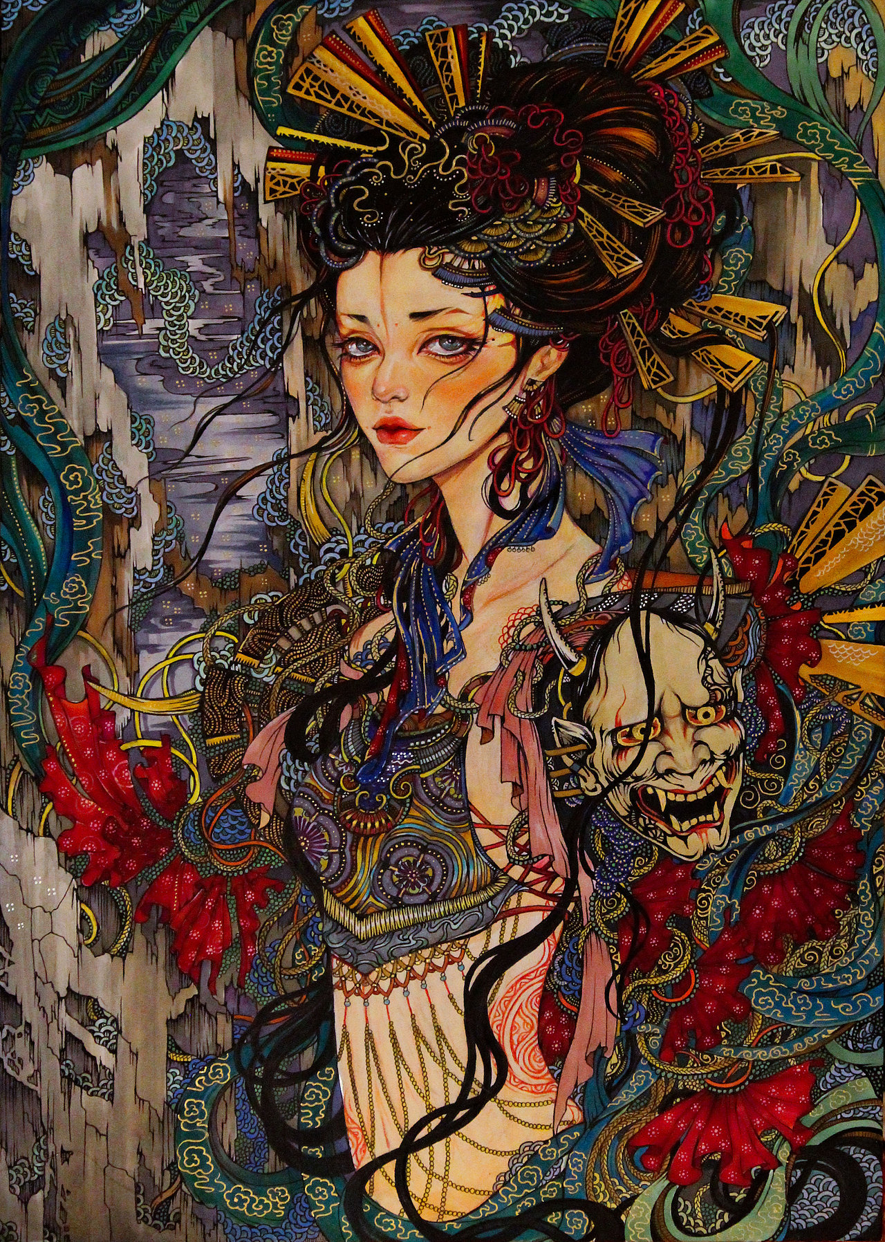 浮情系列（持续更新）（图ZMTU3NTU0OTI0） - 创作习作 - 站酷设计师蓝斓岚原创素材 - 站酷ZCOOL