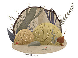 【兒插】植物小場(chǎng)景