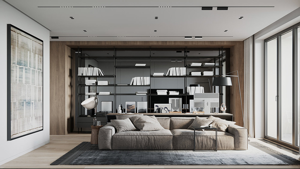 现代简约风空间设计 光影之间,打造精致家居