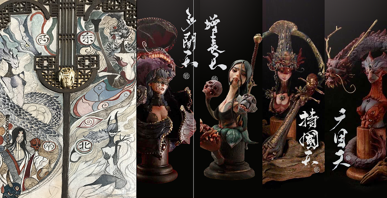冯阳坤作品宣传册练习（gk手办模型非宗教）（图ZMTY3MjUzNDEy） - 宣传物料 - 站酷设计师PEGG原创素材 - 站酷ZCOOL