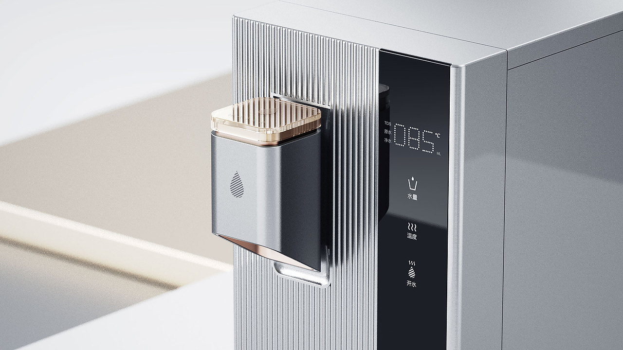每口水都新鲜,饮水新体验 | 明锐设计 反渗透净饮机