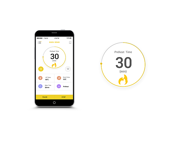 智能烤箱App（图ZNDM4NjU3NzI=） - APP界面 - 站酷设计师况米粒原创素材 - 站酷ZCOOL