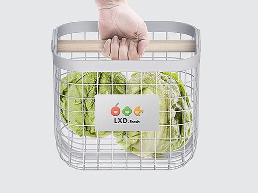 生鲜品牌提案 智能贴图样机模板vi设计展示效果psd素材