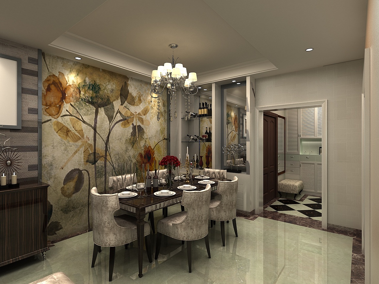 美的林城装修设计风格效果图（图ZODQ2MTU3NjA=） - 家装设计 - 站酷设计师gzgychzs原创素材 - 站酷ZCOOL