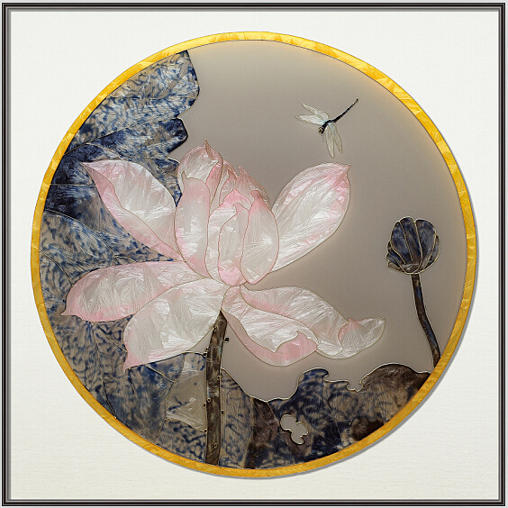 珐琅彩装饰画——艺巢厂家直销