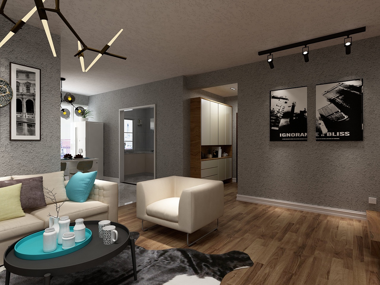 锦绣家园小高层|空间|室内设计|wenanartist - 原创作品 - 站酷