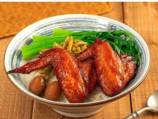 餐饮平面港式烧腊饭叉烧饭烧鹅饭卤味饭高清菜品
