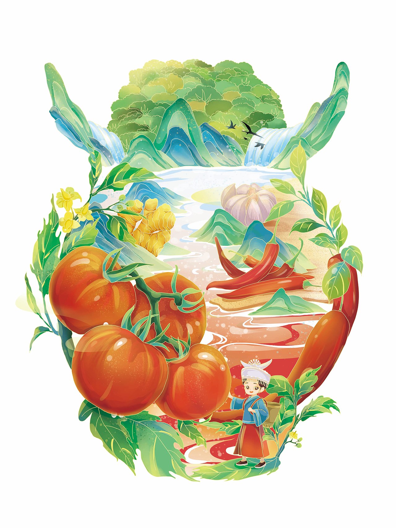 包装插画设计