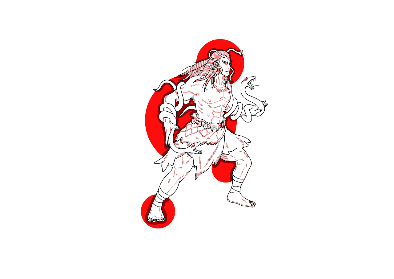 山海经异兽插图（五）（图ZMjYzMTMyNDQ0） - 绘本 - 站酷设计师哎嘿哎嘿哟原创素材 - 站酷ZCOOL