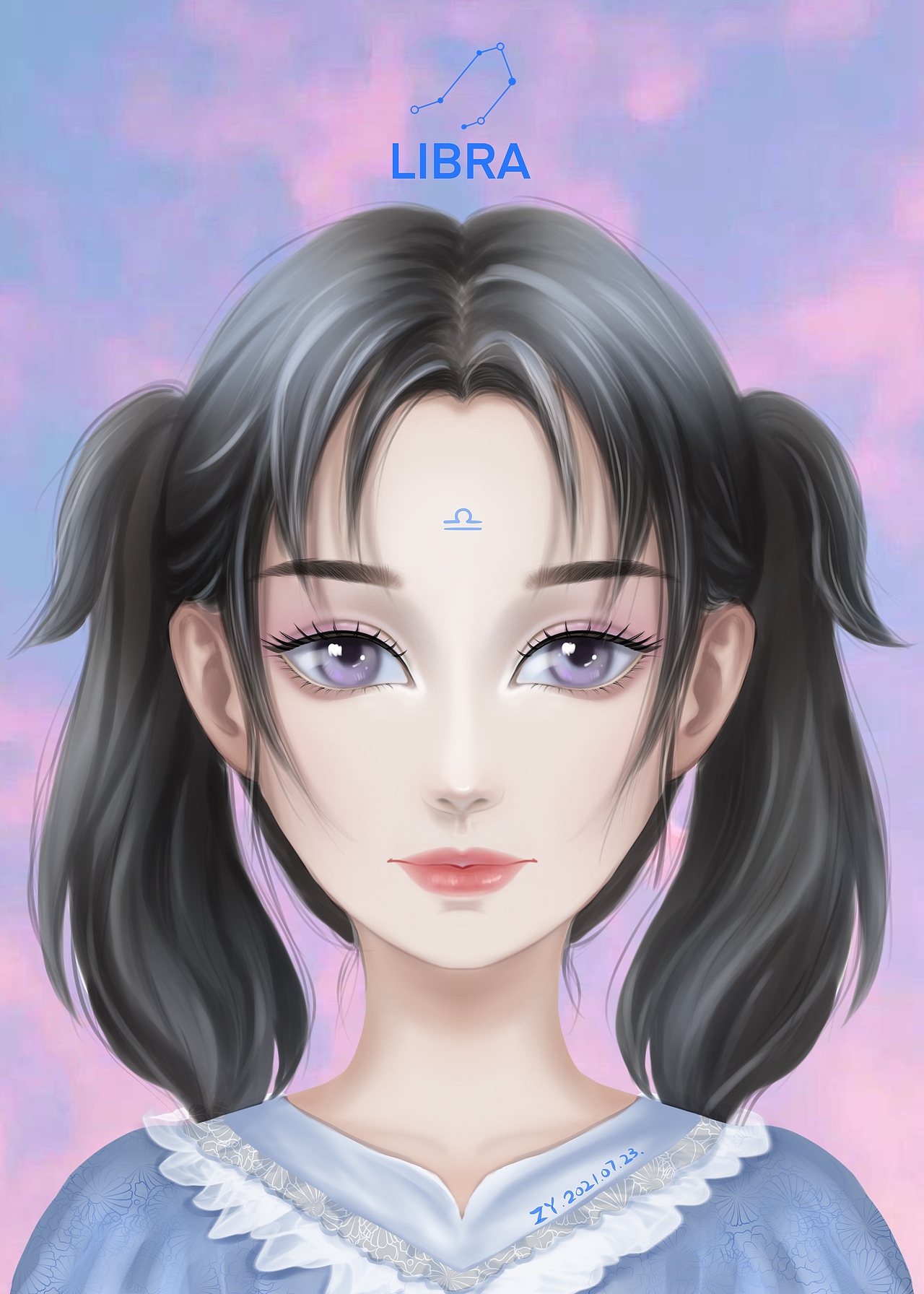 天秤座♎头像练习