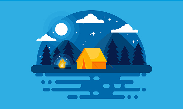 风景插画（图ZMjA1OTY1OTQ0） - 创作习作 - 站酷设计师兮兮丶原创素材 - 站酷ZCOOL