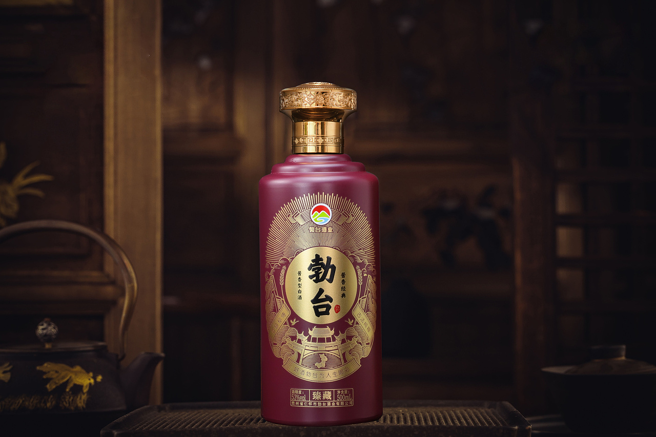 贵州勃台臻藏白酒拍摄